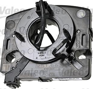 VALEO 251663 - Пристрій керування, вимикач на рульовій колонці autozip.com.ua