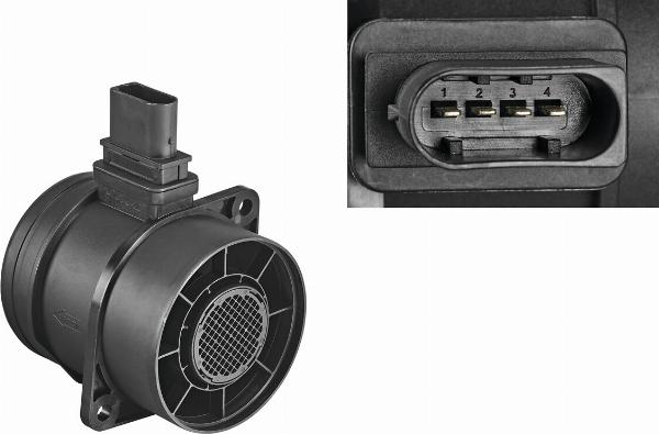 VALEO 253717 - Датчик потоку, маси повітря autozip.com.ua