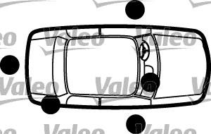 VALEO 252168 - Циліндр замка autozip.com.ua