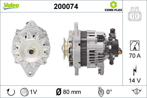 VALEO 200074 - Генератор autozip.com.ua