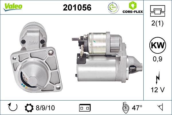 VALEO 201056 - Стартер autozip.com.ua