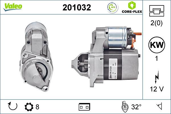 VALEO 201032 - Стартер autozip.com.ua