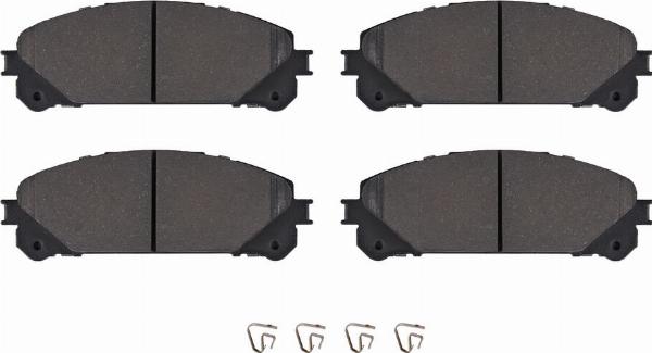 VALEO 208057 - Гальмівні колодки, дискові гальма autozip.com.ua
