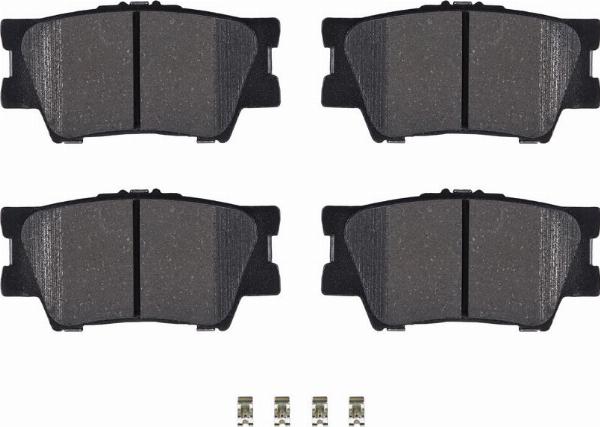 VALEO 208023 - Гальмівні колодки, дискові гальма autozip.com.ua