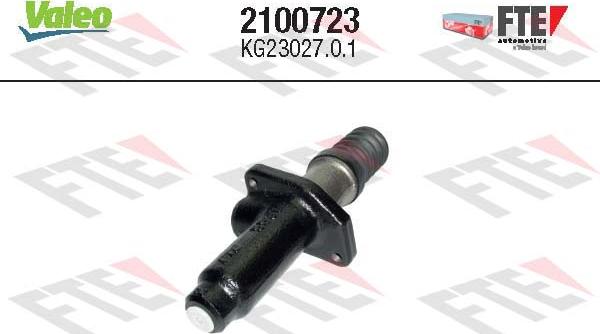 VALEO 2100723 - Головний циліндр, система зчеплення autozip.com.ua