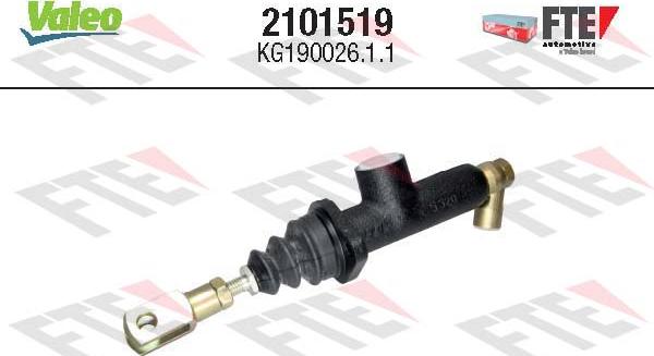 VALEO 2101519 - Головний циліндр, система зчеплення autozip.com.ua