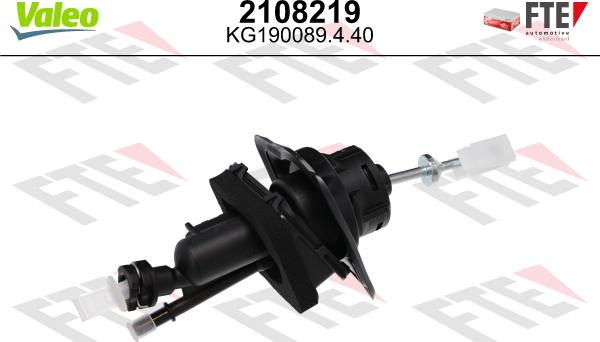 VALEO 2108219 - Головний циліндр, система зчеплення autozip.com.ua
