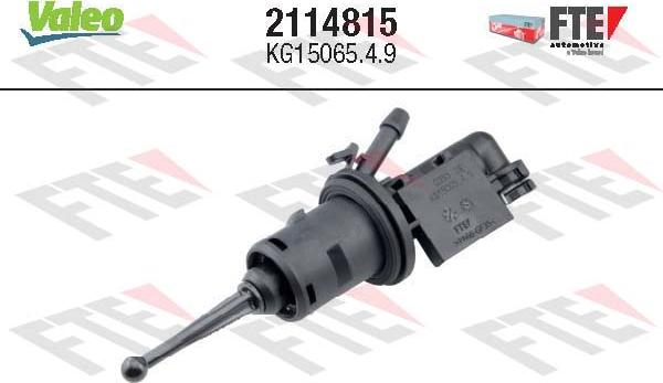 VALEO 2114815 - Головний циліндр, система зчеплення autozip.com.ua