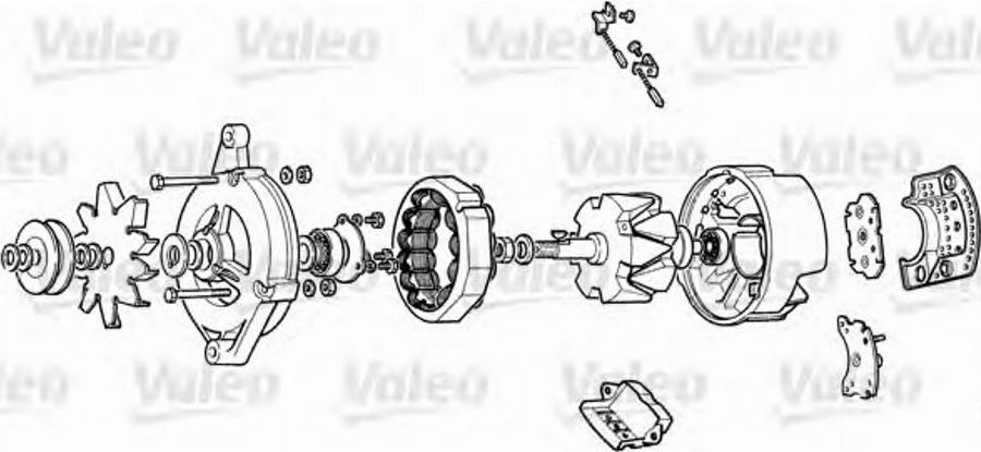 Valeo 7534A - Генератор autozip.com.ua