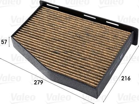 VALEO 701001 - Фільтр, повітря у внутрішній простір autozip.com.ua