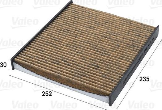 VALEO 701020 - Фільтр, повітря у внутрішній простір autozip.com.ua