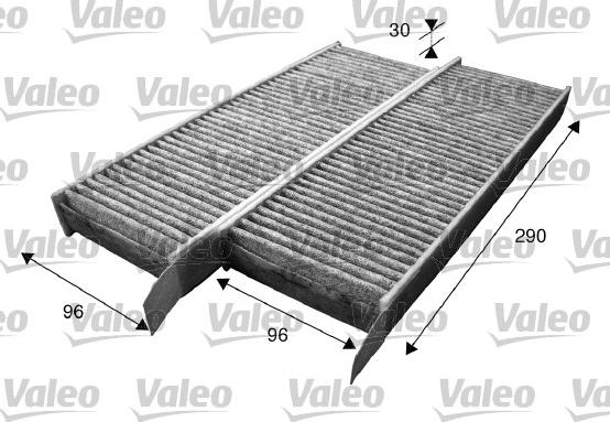 VALEO 715555 - Фільтр, повітря у внутрішній простір autozip.com.ua