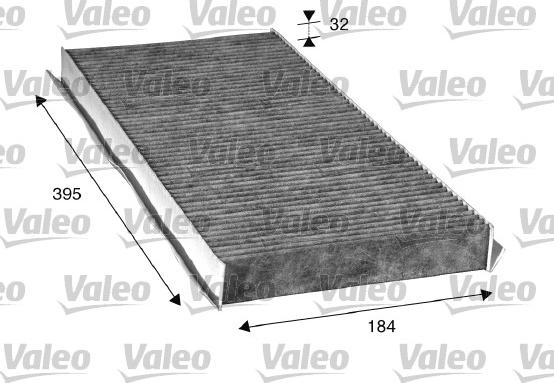 Valeo 715507 - Фільтр, повітря у внутрішній простір autozip.com.ua