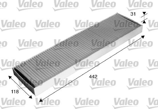 VALEO 715585 - Фільтр, повітря у внутрішній простір autozip.com.ua