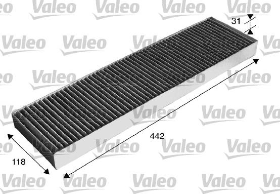 VALEO 715586 - Фільтр, повітря у внутрішній простір autozip.com.ua