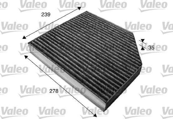 VALEO 715580 - Фільтр, повітря у внутрішній простір autozip.com.ua