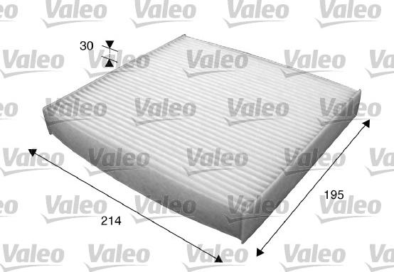 VALEO 715620 - Фільтр, повітря у внутрішній простір autozip.com.ua