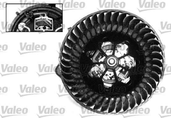 VALEO 715074 - Вентилятор салону autozip.com.ua