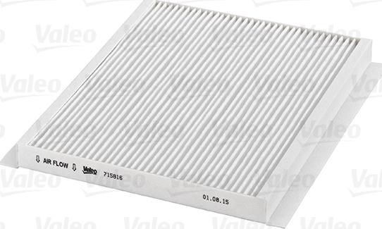 VALEO 715816 - Фільтр, повітря у внутрішній простір autozip.com.ua