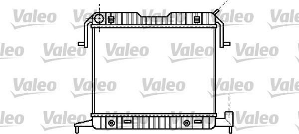 Valeo 734660 - Радіатор, охолодження двигуна autozip.com.ua