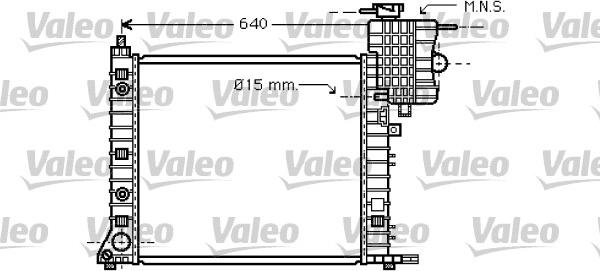 Valeo 734668 - Радіатор, охолодження двигуна autozip.com.ua