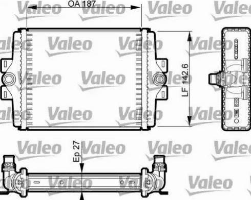 Valeo 735494 - Радіатор, охолодження двигуна autozip.com.ua