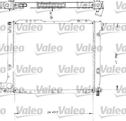 Valeo 730538 - Радіатор, охолодження двигуна autozip.com.ua