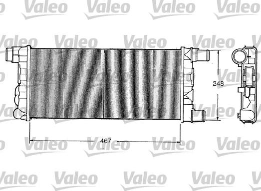 Valeo 730520 - Радіатор, охолодження двигуна autozip.com.ua
