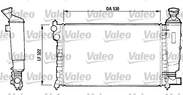 VALEO 730368 - Радіатор, охолодження двигуна autozip.com.ua