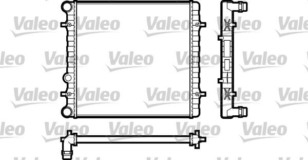 VALEO 731606 - Радіатор, охолодження двигуна autozip.com.ua