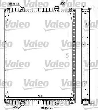 Valeo 732999 - Радіатор, охолодження двигуна autozip.com.ua