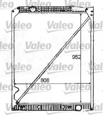 Valeo 732982 - Радіатор, охолодження двигуна autozip.com.ua