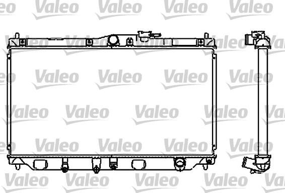 Valeo 732323 - Радіатор, охолодження двигуна autozip.com.ua