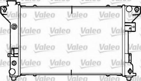 VALEO 732276 - Радіатор, охолодження двигуна autozip.com.ua