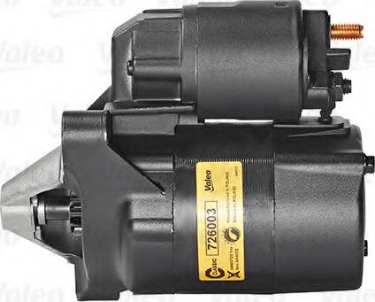 VALEO 726003 - Стартер autozip.com.ua
