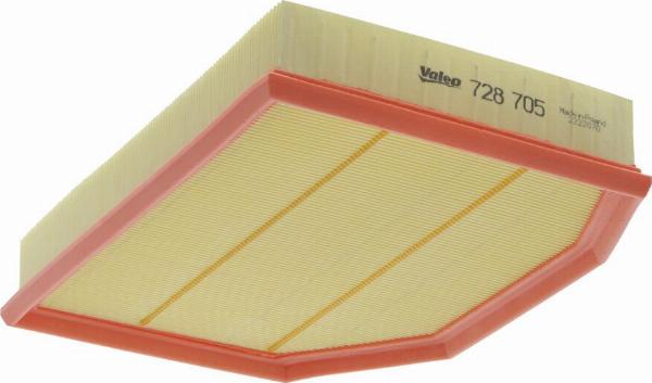 VALEO 728705 - Повітряний фільтр autozip.com.ua