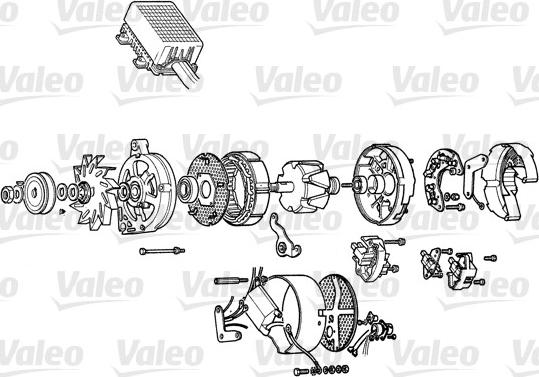 Valeo A14R25T - Генератор autozip.com.ua