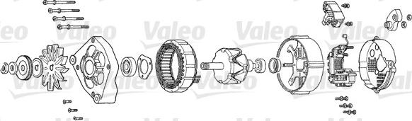 Valeo A14V13 - Генератор autozip.com.ua