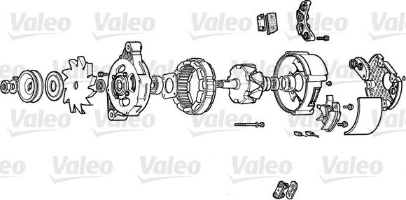 Valeo A13M15 - Генератор autozip.com.ua