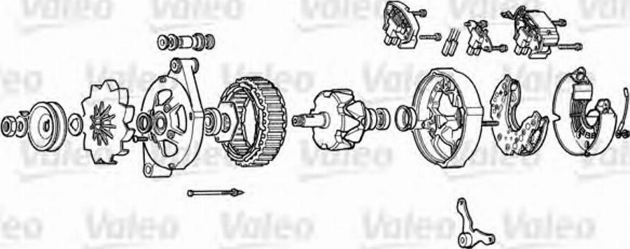 Valeo A13N167 - Генератор autozip.com.ua