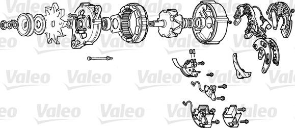 Valeo A13R97T - Генератор autozip.com.ua