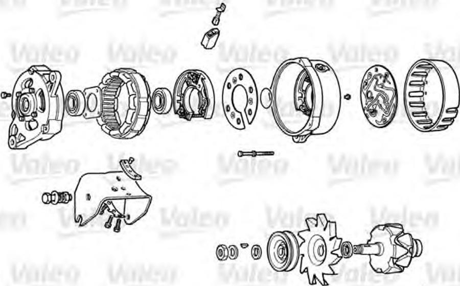 Valeo A13R154 - Генератор autozip.com.ua