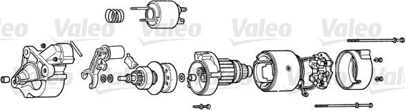 VALEO D9R122 - Стартер autozip.com.ua