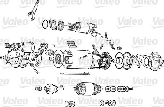 Valeo D10E81 - Стартер autozip.com.ua