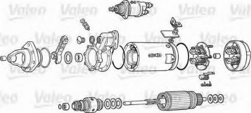 Valeo D13E111 - Стартер autozip.com.ua