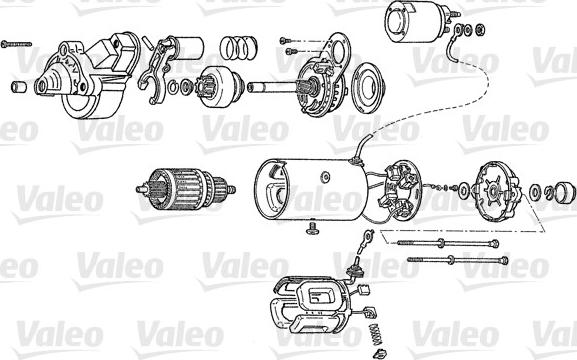 VALEO D7R47 - Стартер autozip.com.ua
