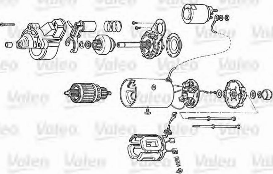 Valeo D7R39 - Якір, стартер autozip.com.ua