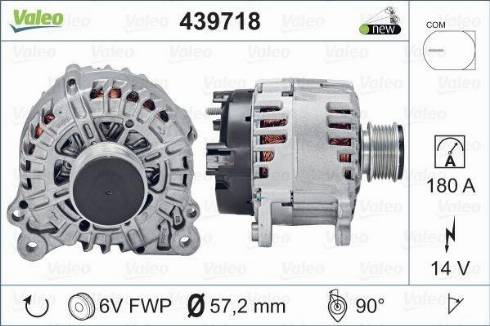 Valeo FG18T051 - Генератор autozip.com.ua