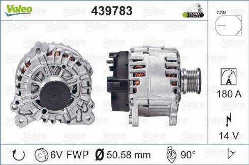 Valeo FG18T079 - Генератор autozip.com.ua