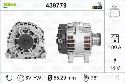 Valeo FG18T112 - Генератор autozip.com.ua